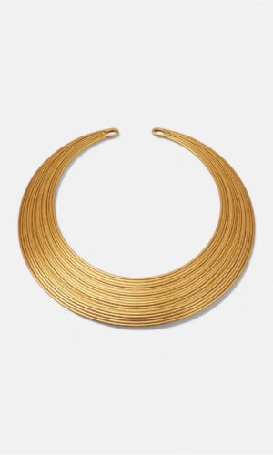 Collana Rigida Multifilo argento,oro by MYRA