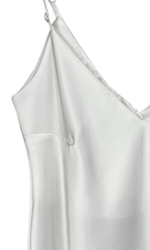 top raso marrone,bianco,celeste,nero,vino,MYRA - Bianco, Unica