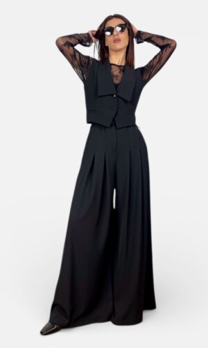 pantalone pences vita alta tabacco,nero,giallo,marrone IMPERIAL