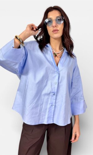 camicia oxford manica ampia,KARMA