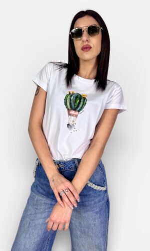 t-shirt mezza manica stampata tre varianti TAKE TWO