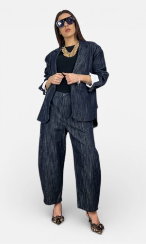 jeans balloon tasca a filo MYRA