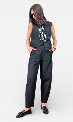 pantalone balloon fiammato karma