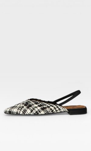 slingback Flat Raffia  CORINA