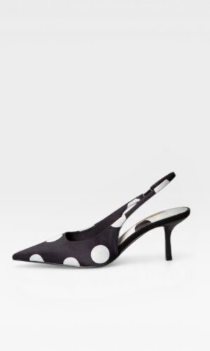 slingback raso Pois CORINA